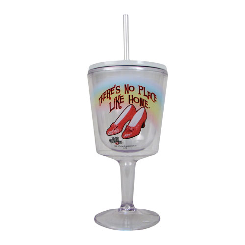 The Wizard of Oz Ruby Slippers Insulated Goblet with Lid